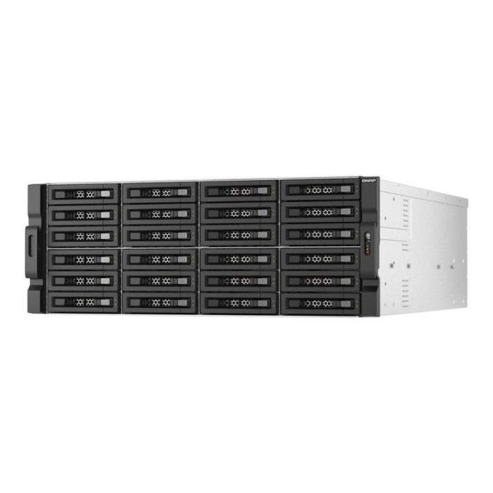 qnap servidor nas qnap tl   r2400pes   rp 24 bahias 4u rack