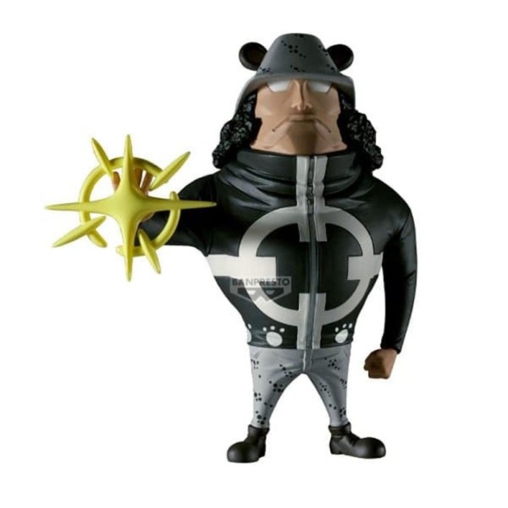 banpresto figura banpresto one piece mega world collectable pacifista 13cm