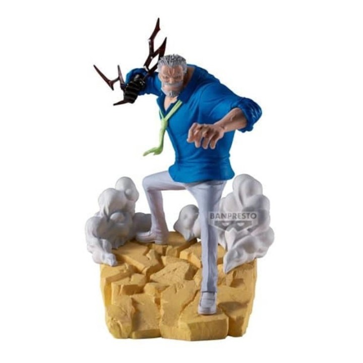 banpresto figura banpresto one piece senkozekkei monkey d.garp 19cm