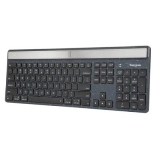 targus teclado inalambrico targus akb868es ecosmart solar keyboard antimicrobiano bluetooth full siz