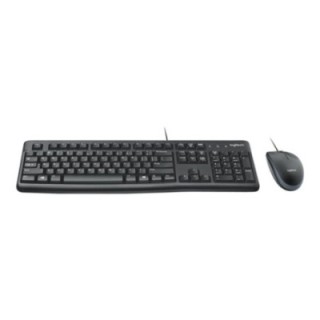 logitech teclado + mouse logitech mk120 optico usb 2.0 negro ingles uk