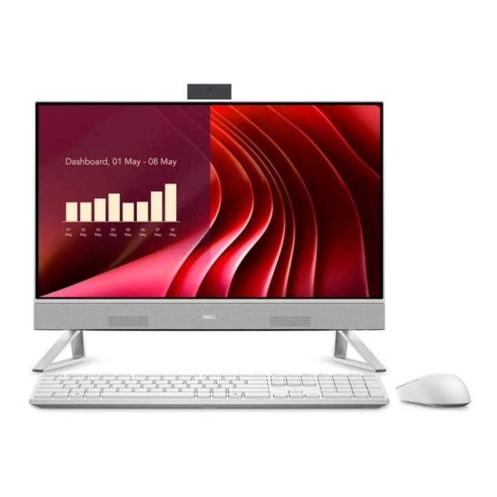 dell ordenador all in one dell ec24250 core 5   120u    16gb    ssd 1tb    23.8 pulgadas fhd    w11p
