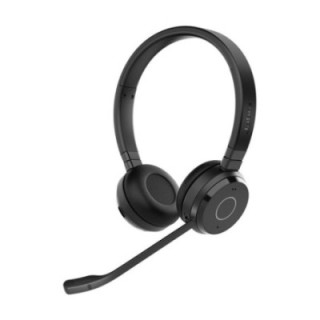 jabra auriculares jabra evolve 65 te ms stereo inalambrico negro
