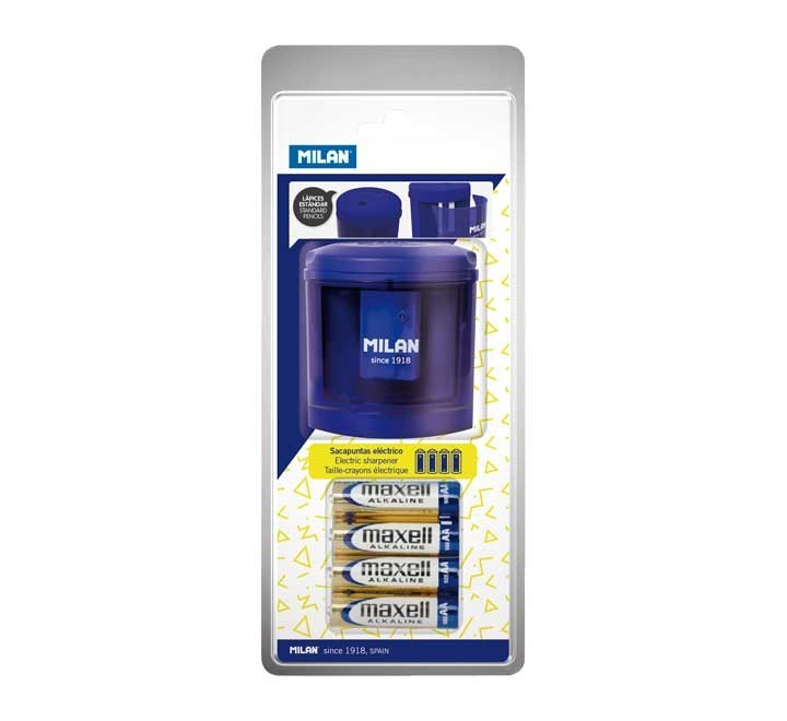 sacapuntas electr. milan power sharp simple