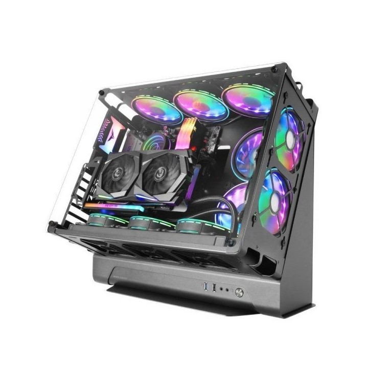 mars gaming caja ordenador mars gaming mcz mcb black diseno custom premium sistema modular usb3.0 x1