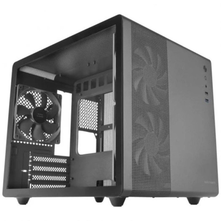 mars gaming caja ordenador mars gaming mcmpro matx cristal templado negro