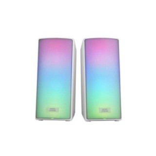 mars gaming altavoces mars gaming 2.0 msrgb2 blanco