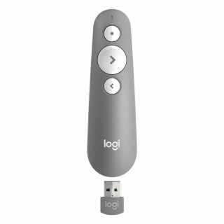 logitech mando wireless inalambrico logitech r500s para presentaciones -  bluetooth -  gris medio