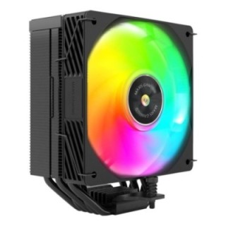 mars gaming ventilador disipador cpu mars gaming mcpux5 argb 120mm negro