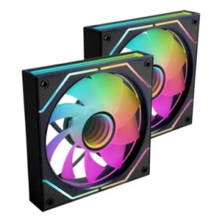 mars gaming ventilador mars gaming mf3dprox2r argb 2x 120mm negro