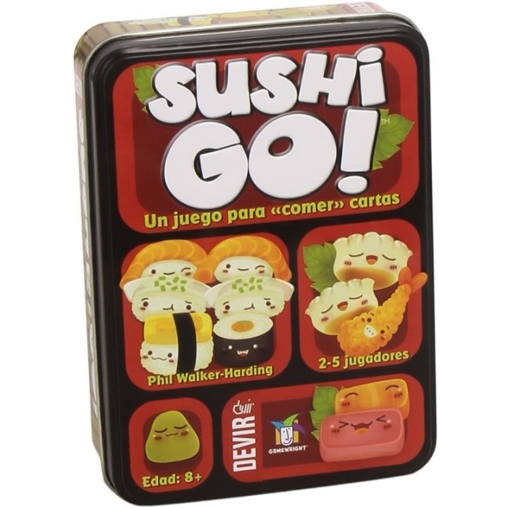 devir juego de mesa devir sushi go pegi 10