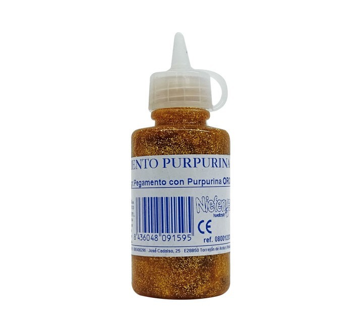 bote 60g peg. purpurina niefenver oro 0800122o