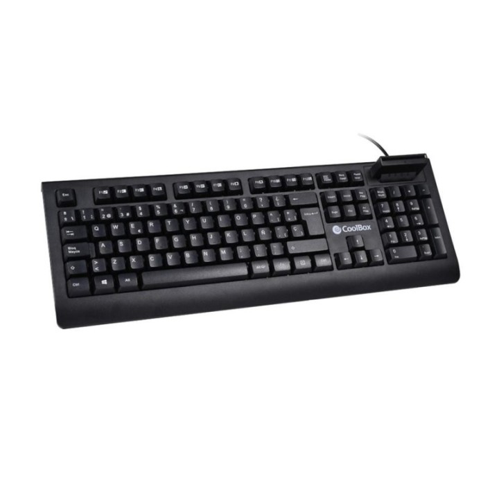 coolbox teclado coolbox con lector dniie 4.0 coo   tec04dni