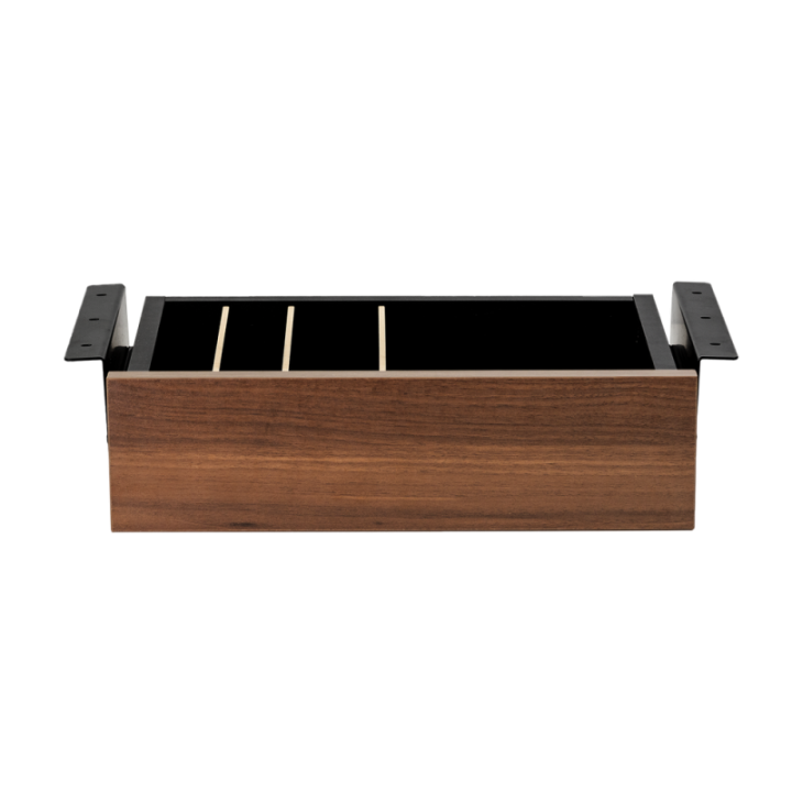 phoenix technologies cajon phoenix para escritorio artisan combinacion negro y madera nogal