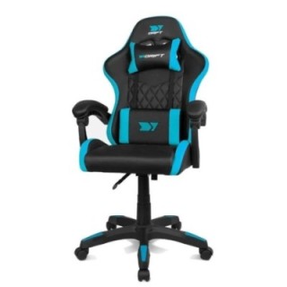 drift silla gaming dr35 negra azul