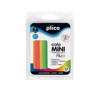 blister 22 barritas mini fluo 8mm plico 1639