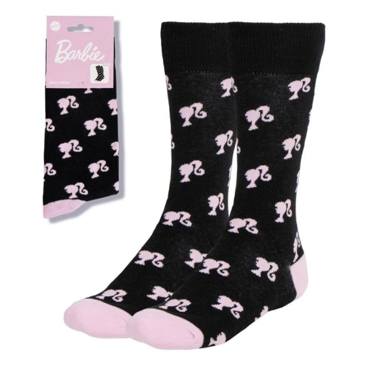 cerda calcetines negro barbie tu 36   43
