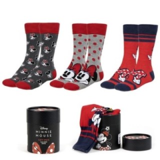cerda pack calcetines 3 piezas minnie mouse talla 36   43