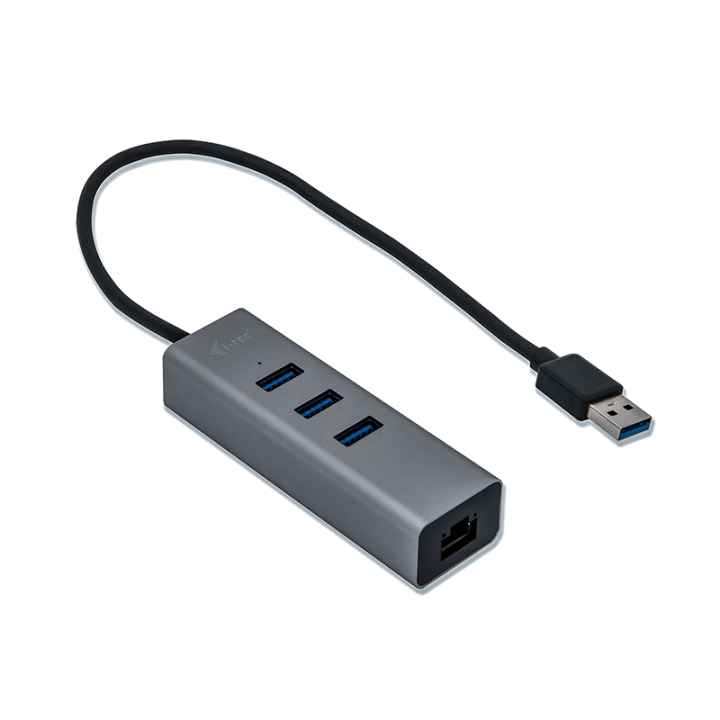 i   tec hub i   tec usb 3.0 con 3 puertos usb 3.0 y ethernet glan rj   45