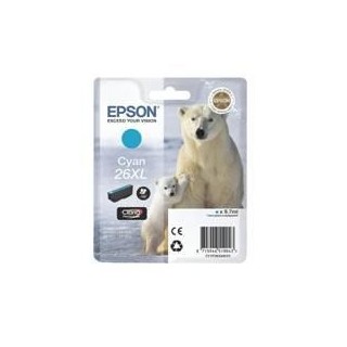 epson cartucho tinta epson t263240 cian xl xp   600   605   700   800    oso polar
