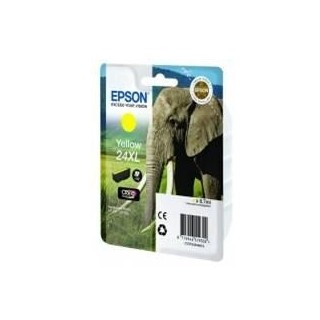 epson cartucho tinta epson t243440 amarillo xl para epson xp   750 c13t24344010    elefante