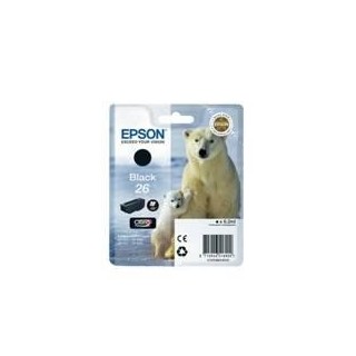 epson cartucho tinta epson t260140 negro xp   600   605   700   800    oso polar