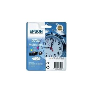 epson multipack epson t271540  27xl amarillo  cianmagenta wf   3620   3460dtwf   dwf    despertador