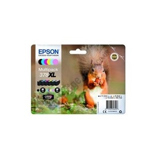 epson multipack cartucho tinta epson 378xl c13t37984010 6 colores foto claria ardilla
