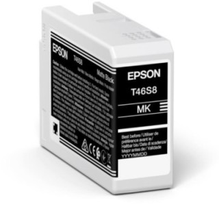 epson cartucho tinta epson singlepack matte negro t46s8 ultrachrome pro 10 ink 25ml sc   p700