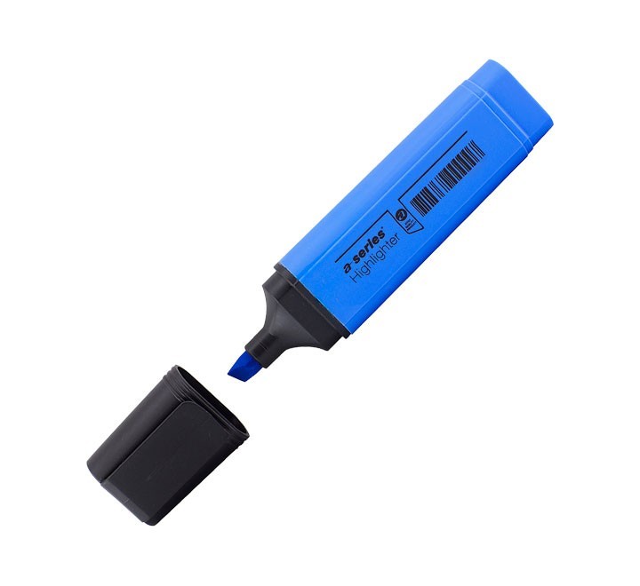 rotulador fluores. a series azul as0525