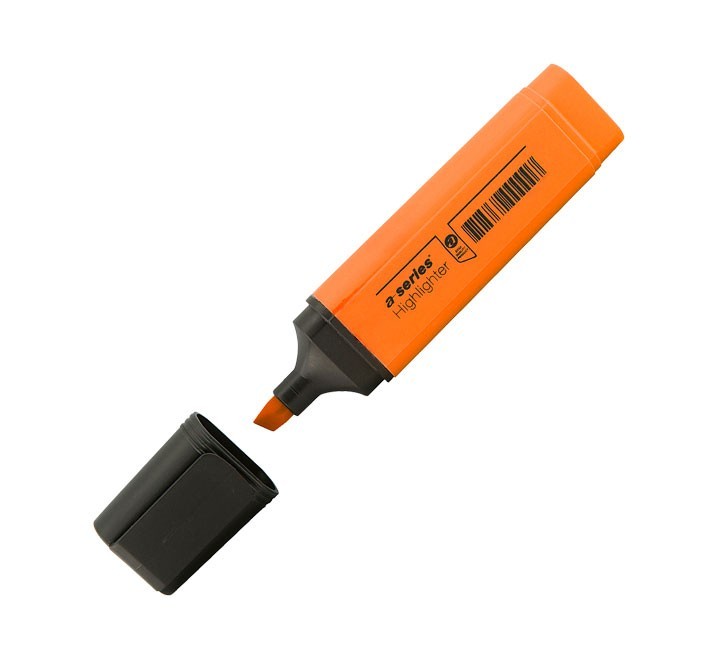 rotulador fluores. a series naranja as0527