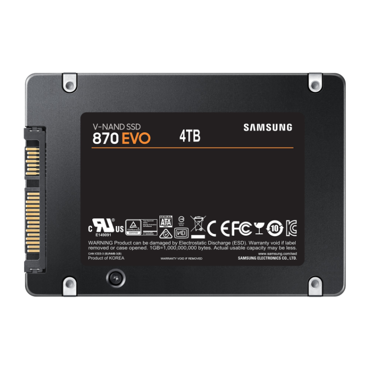 ssd samsung 870 evo 4tb sata3