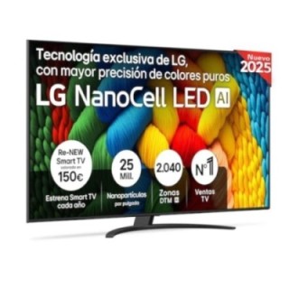lg 75nano81a6a tv 75 uhd nanocell alfa7 webos25