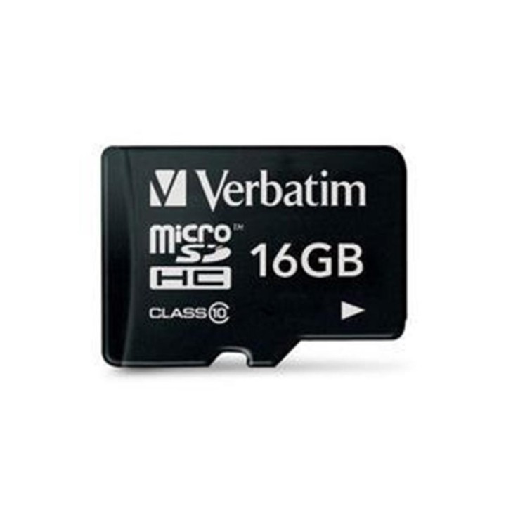 verbatim tarjeta memoria micro sd verbatim 16gb c10