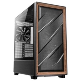 antec caja ordenador gaming antec flux atx plastico negro