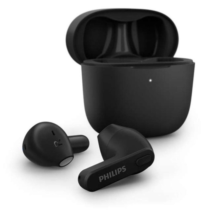 philips auriculares philips tat2236bk inalambrico negro