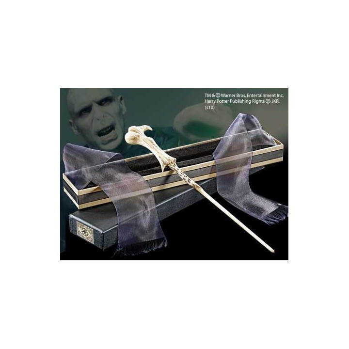 the noble collection replica the noble collection harry potter varita de lord voldemort en caja de o
