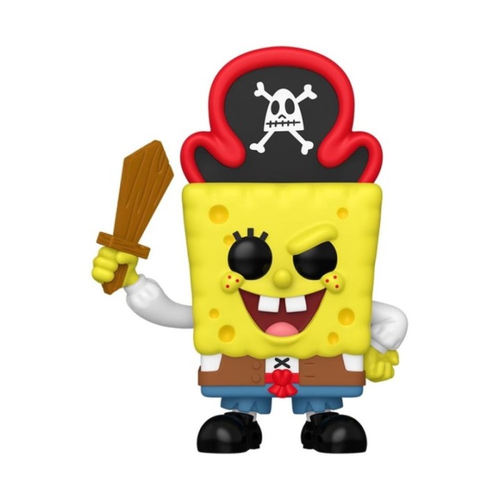 funko funko pop nickelodeon bob esponja pirata