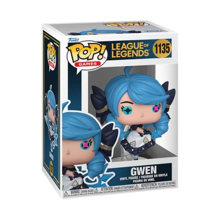 funko funko pop games league of legends gwen