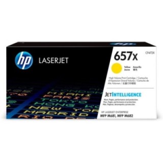 hp toner hp 657x amarillo