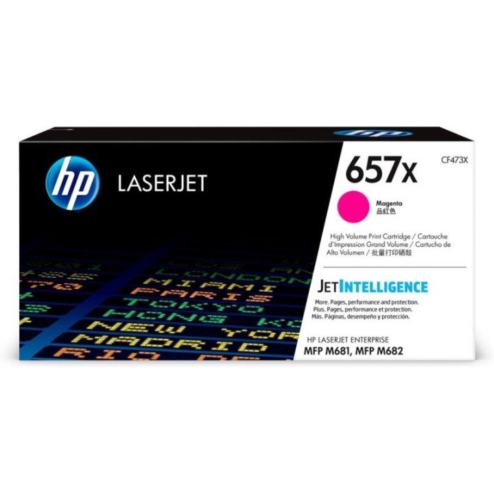 hp toner hp 657x magenta