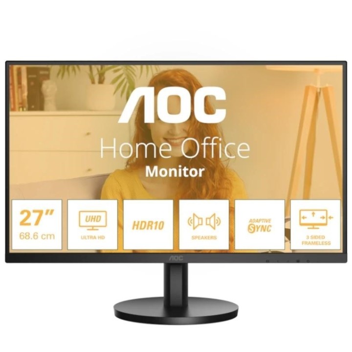 aoc u27b3a monitor 27 ips 4k 2hdmi dp mm