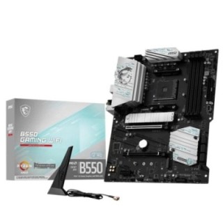 msi placa base b550 gaming wifi atx am4