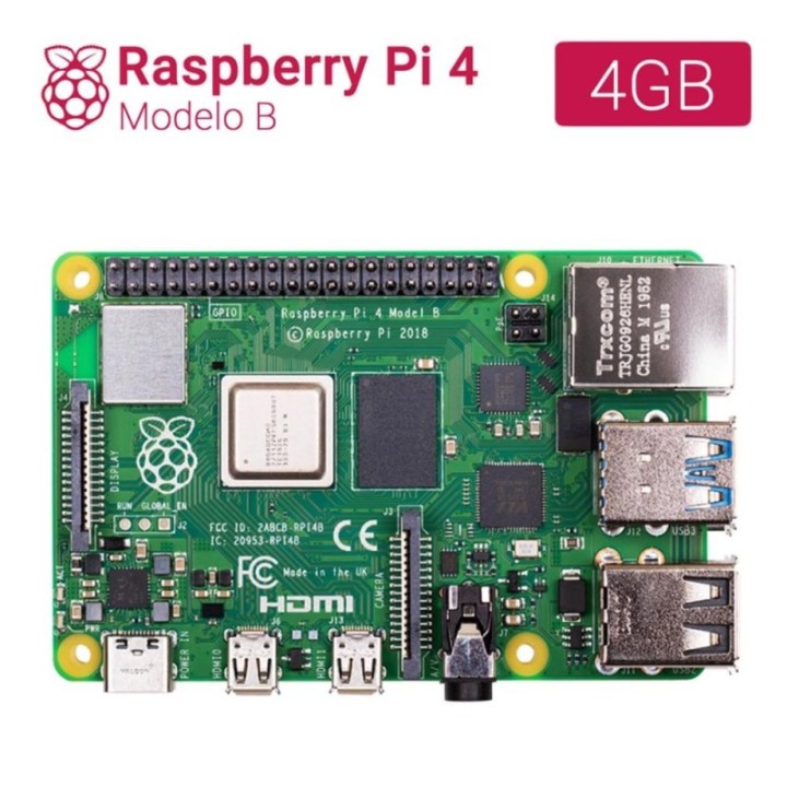 raspberry raspberry pi 4 modelo b 4gb ram