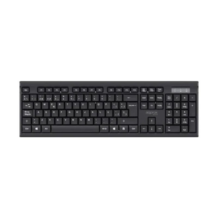 approx teclado+raton inal. mx410 negro
