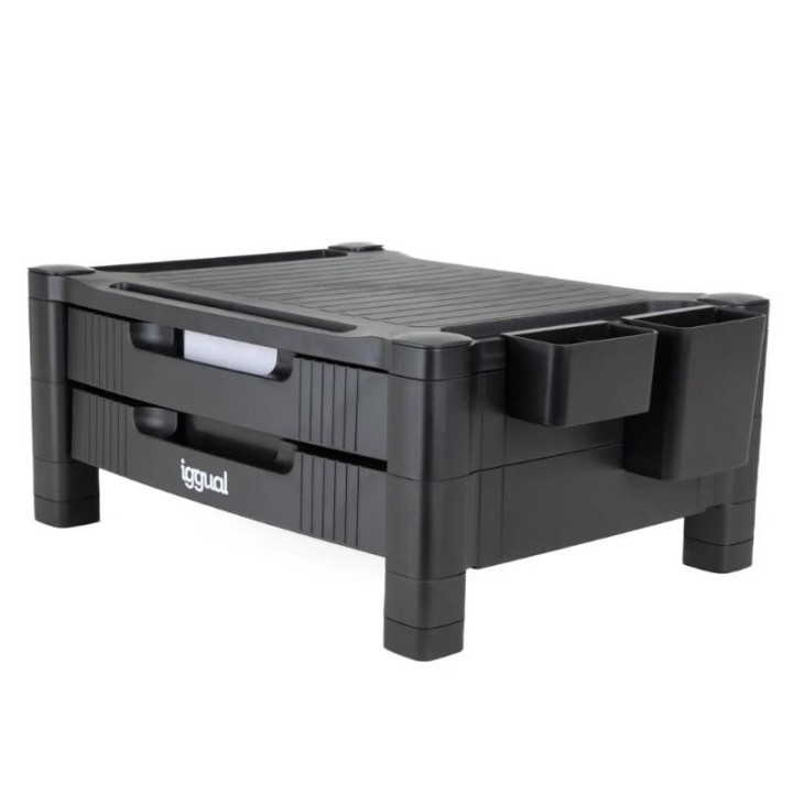 iggual em2c elevador monitor 2 cajones negro