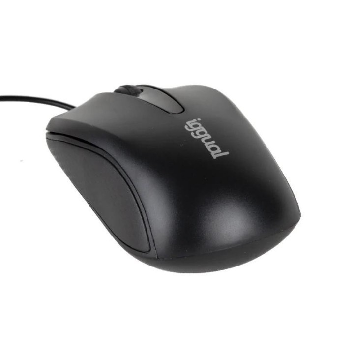 iggual rat?n ?ptico com basic2 800dpi negro