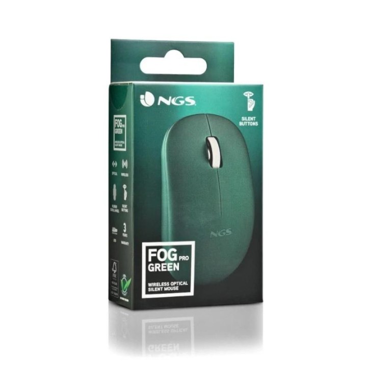 ngs raton fogpro inalambrico verde