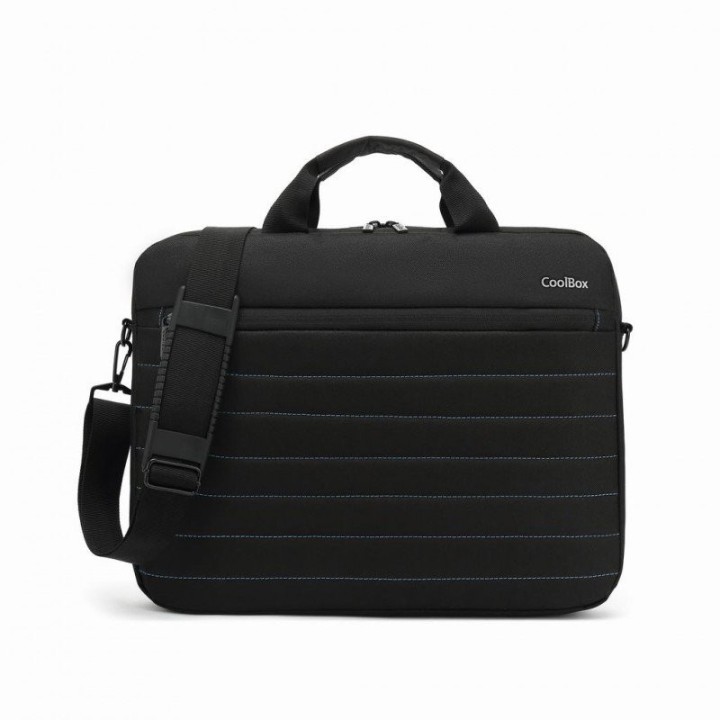 coolbox maletin portatil  14 negro impermeable