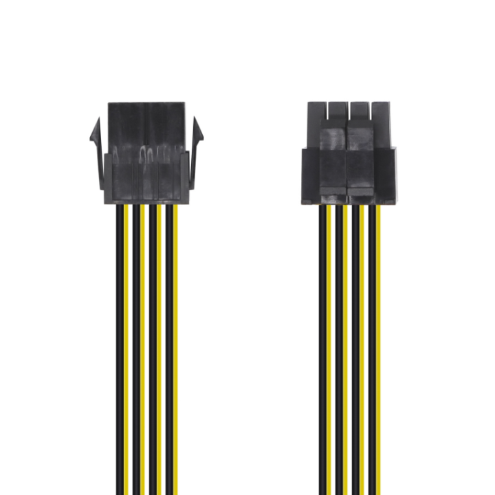cable alimentacion aisens 8pin h 4+4pin m 30cm